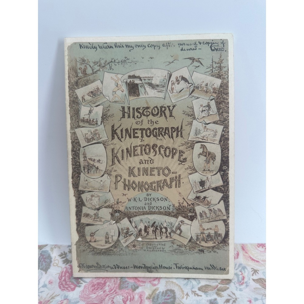 History of the Kinetograph Kinetoscope Kineto-Phonograph MoMA Facsimile Book